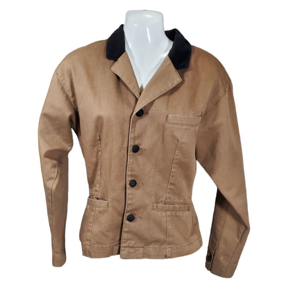 ESPRIT SPORT riding jacket velvet collar XS